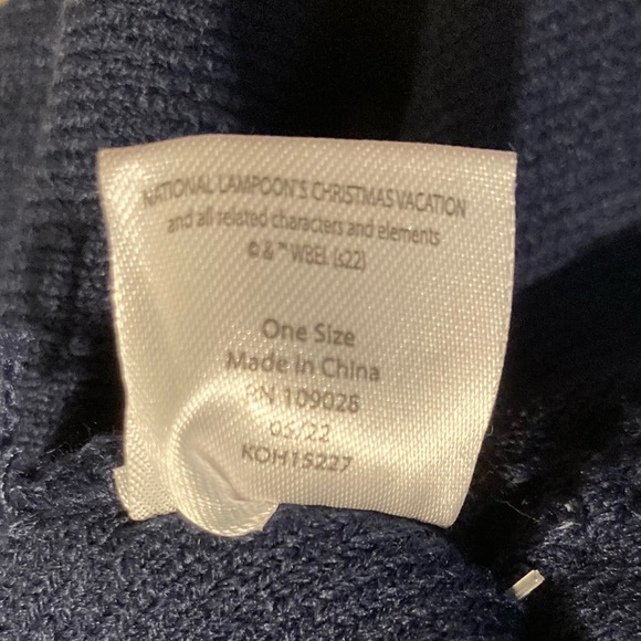 National Lampoon’s Christmas Vacation Griswold Family Knit Hat New with Tags - Picture 10 of 10